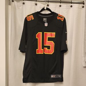 Nike KANSAS CITY CHIEFS Black Jersey with Red and Gold Details MEDIUM NEVER WORN